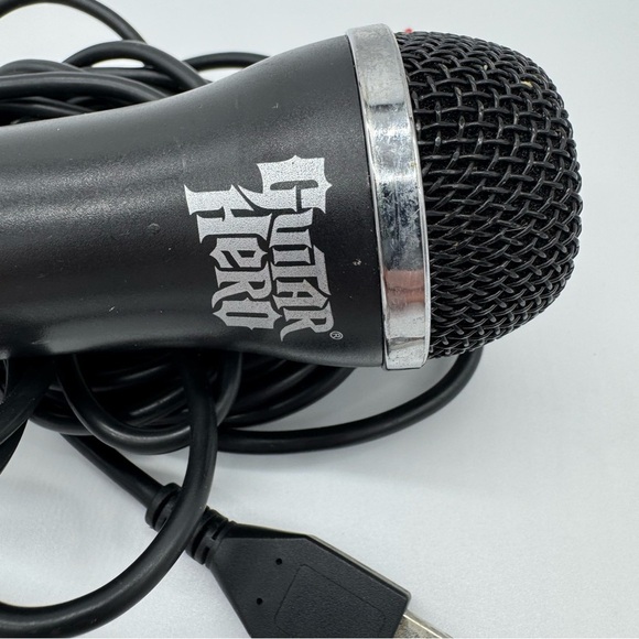 Guitar Hero Black USB Gaming Microphone - Picture 2 of 6